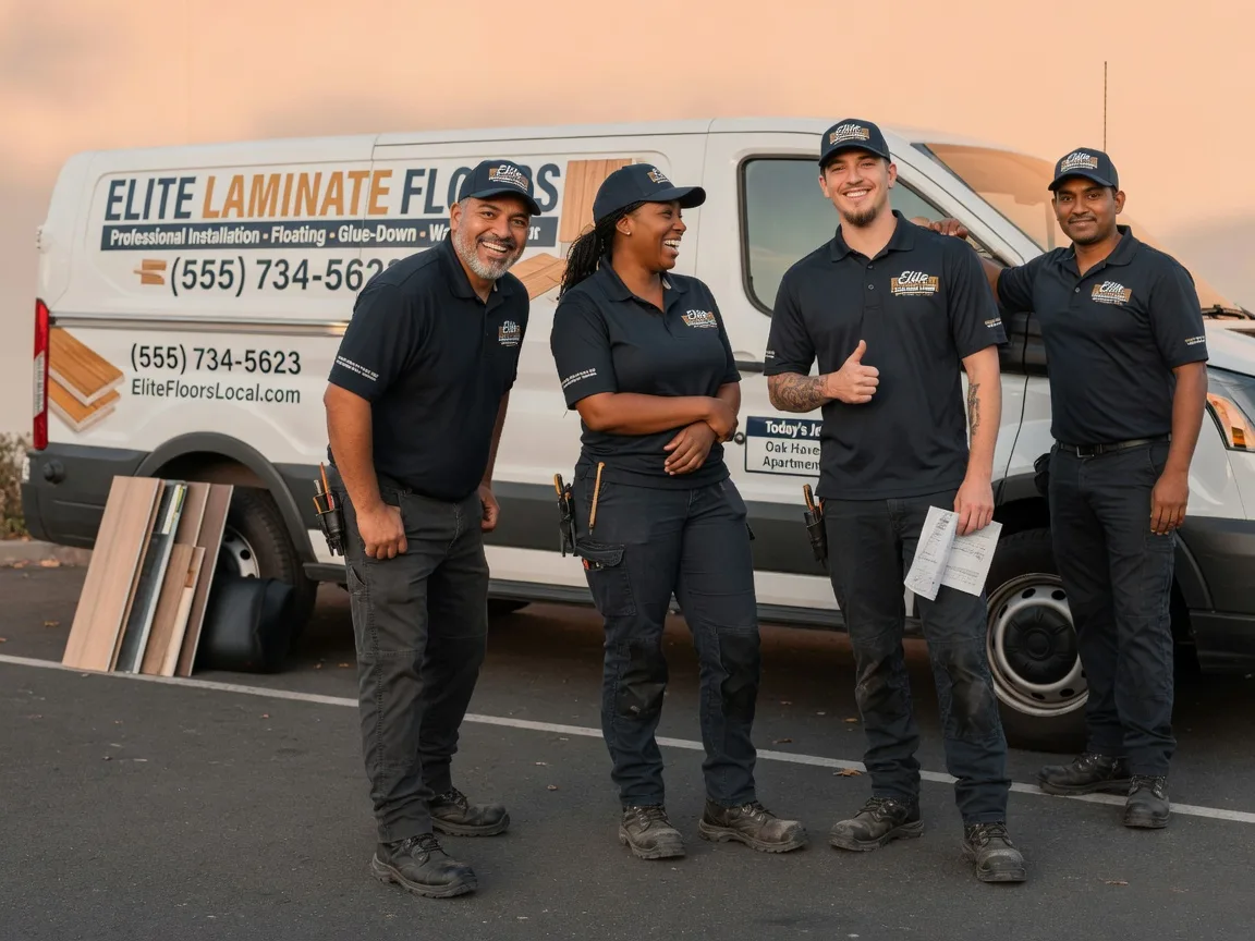 Laminate flooring installation company in Mineola, IA